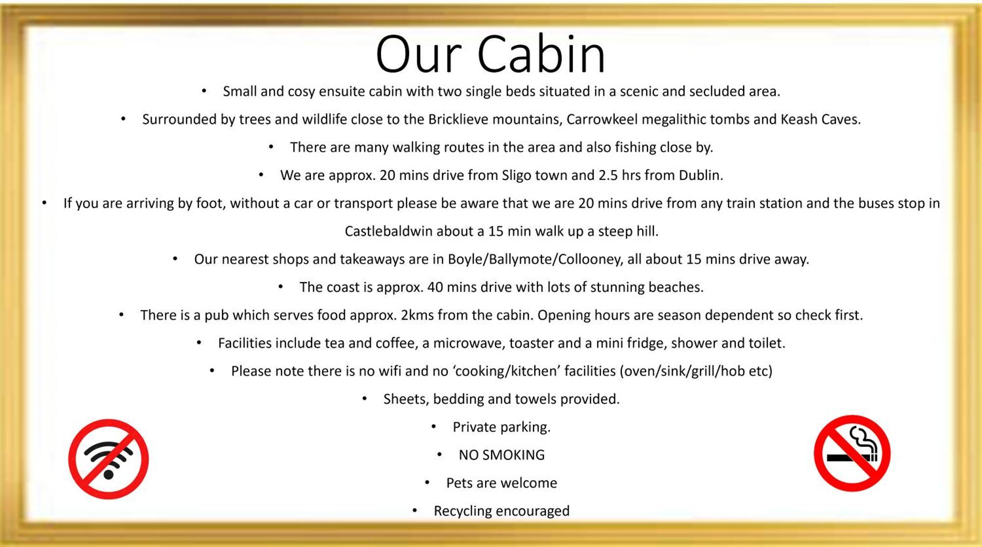Carrowkeel Cabin Sligo Esterno foto